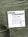 Pierre Cardin Pantalones Lyon Tapered Corduroy Verde Product / Detail