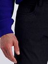 Pantaloni Pierre Cardin Lyon Tapered con stampa navy Model / Detail