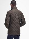 Pikowana kurtka Barbour Chelsea oliwkowa Model / Achterkant