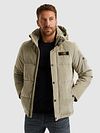 PME Legend Veste Gobbler Corduroy Beige Model / Voorkant