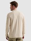 PME Legend American Classic Longsleeve Polo Shirt Bone White