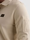 PME Legend American Classic Longsleeve Poloshirt Bone White