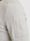 PME Legend American Classic Trui Lichtgrijs Melange Model / Detail