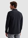 PME Legend Amerikansk Klassisk Langermet Poloskjorte Marineblå Model / Achterkant