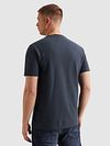 PME Legend Jacquard Stripe Camiseta Navy Model / Achterkant