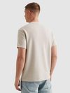 PME Legend Camiseta Textura Bicolor Ecru Model / Achterkant
