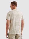 Camiseta PME Legend con estampado all over en color Egret Model / Achterkant