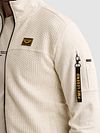 PME Legend Cardigan Interlock Bone White Melee