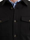 PME Legend Overshirt Comfort Heavy Twill Navy Model / Detail