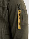 PME Legend Cárdigan Jacquard Beluga Model / Detail