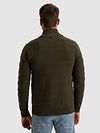 PME Legend Cardigan Structure Knit Beluga Green