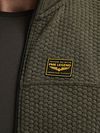 PME Legend Cárdigan Jacquard Beluga Model / Detail