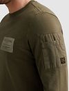 PME Legend Felpa Logo Olive Model / Detail