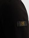 PME Legend Half Zip Sweater Black Model / Detail