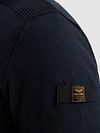PME Legend Half Zip Sweater Navy Model / Detail