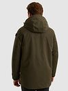 PME Legend Hydropacker Parka Olive Green Model / Achterkant
