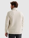 PME Legend Interlock Cárdigan Ecru Model / Achterkant
