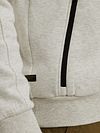 PME Legend Interlock Cárdigan Greige Model / Detail