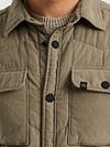 PME Legend Jacket Futurer Taupe Model / Detail