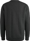 PME Legend Jacquard Structure Sweater Anthracite Product / Achterkant