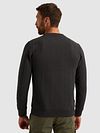 PME Legend Jacquard Structure Sweater Anthracite Model / Achterkant