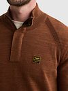 PME Legend Half Zip Jumper Rib Arabian Spice