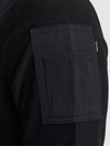 PME Legend Maglione American Classic Nero Model / Detail