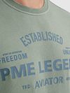 Sweater PME Legend con logo Silver Blue Model / Detail