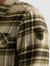 PME Legend Overshirt Brushed Check Loden Green