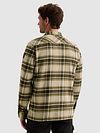 PME Legend Overshirt Brushed Check Loden Green
