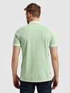 PME Legend Polo Piqué Garment Dye Ljusgrön Model / Achterkant