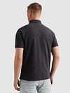 PME Legend Poloshirt Jacquard Jersey Graphite Blue Model / Achterkant