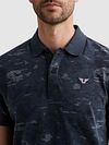 PME Legend Polo Shirt Slub Jersey Navy