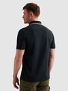 PME Legend Piqué Polo Shirt Carbon Navy Model / Achterkant