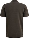 PME Legend Poloshirt Knitted Structure Vert Product / Achterkant