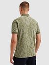 PME Legend Poloshirt Piqué Print Grøn Model / Achterkant