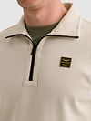 PME Legend Half Zip Sweater Bone White