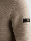PME Legend Rib Structure Pullover Beige Model / Detail