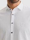 PME Legend Satin Jersey Shirt White