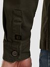 PME Legend Sobrecamisa Canvas Olive Model / Detail