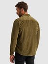 PME Legend Sobrecamisa Pana Dusky Green Model / Achterkant