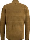 PME Legend Strickjacke Okergelb Product / Achterkant