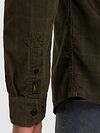 PME Legend Surchemise Fine Corduroy Vert Beluga  Model / Detail