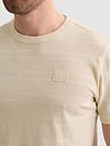PME Legend Knitted Waffle T-Shirt Bone White