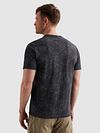 PME Legend Slub T-shirt Graphite Model / Achterkant