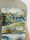 PME Legend Jersey Artwork T-Shirt Green Model / Detail