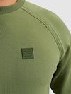 PME Legend Sweater Logo Loden Grøn Model / Detail