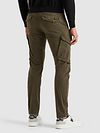 PME Legend Nordrop Cargo Trousers Micro Print Green    Model / Achterkant