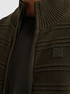 PME Legend Vest Structure Knit Beluga Groen