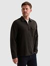 PME Legend Overshirt Jersey Waffle Obsidian Model / Voorkant